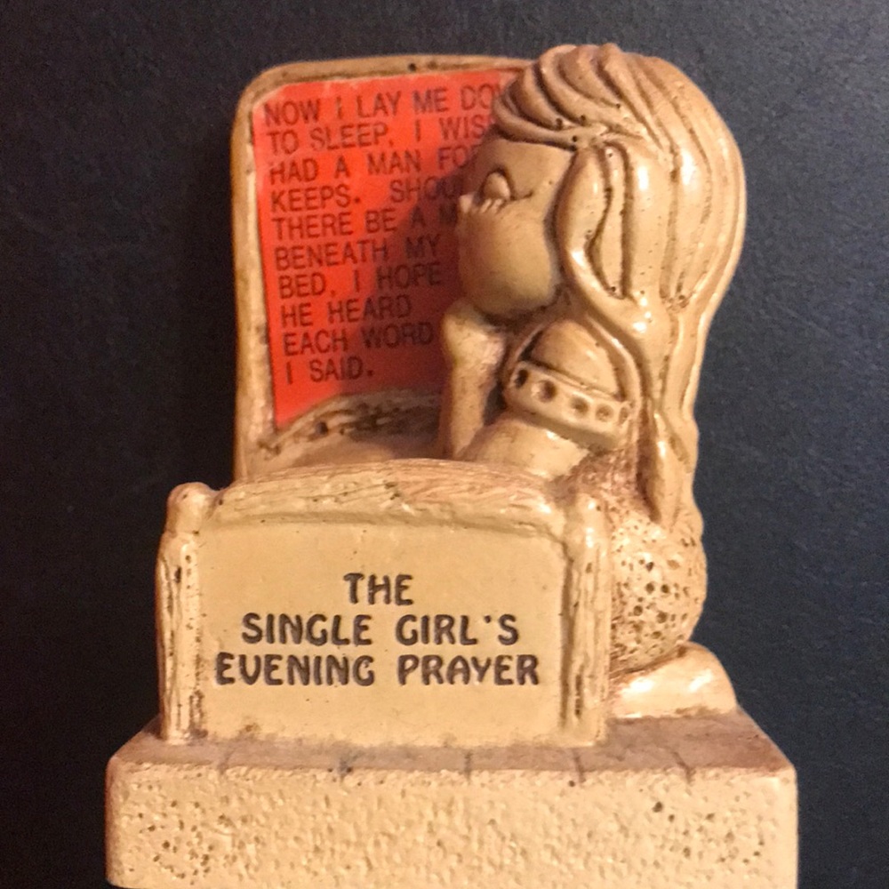 Vintage “SINGLES GIRL PRAYER” by Paul 1972